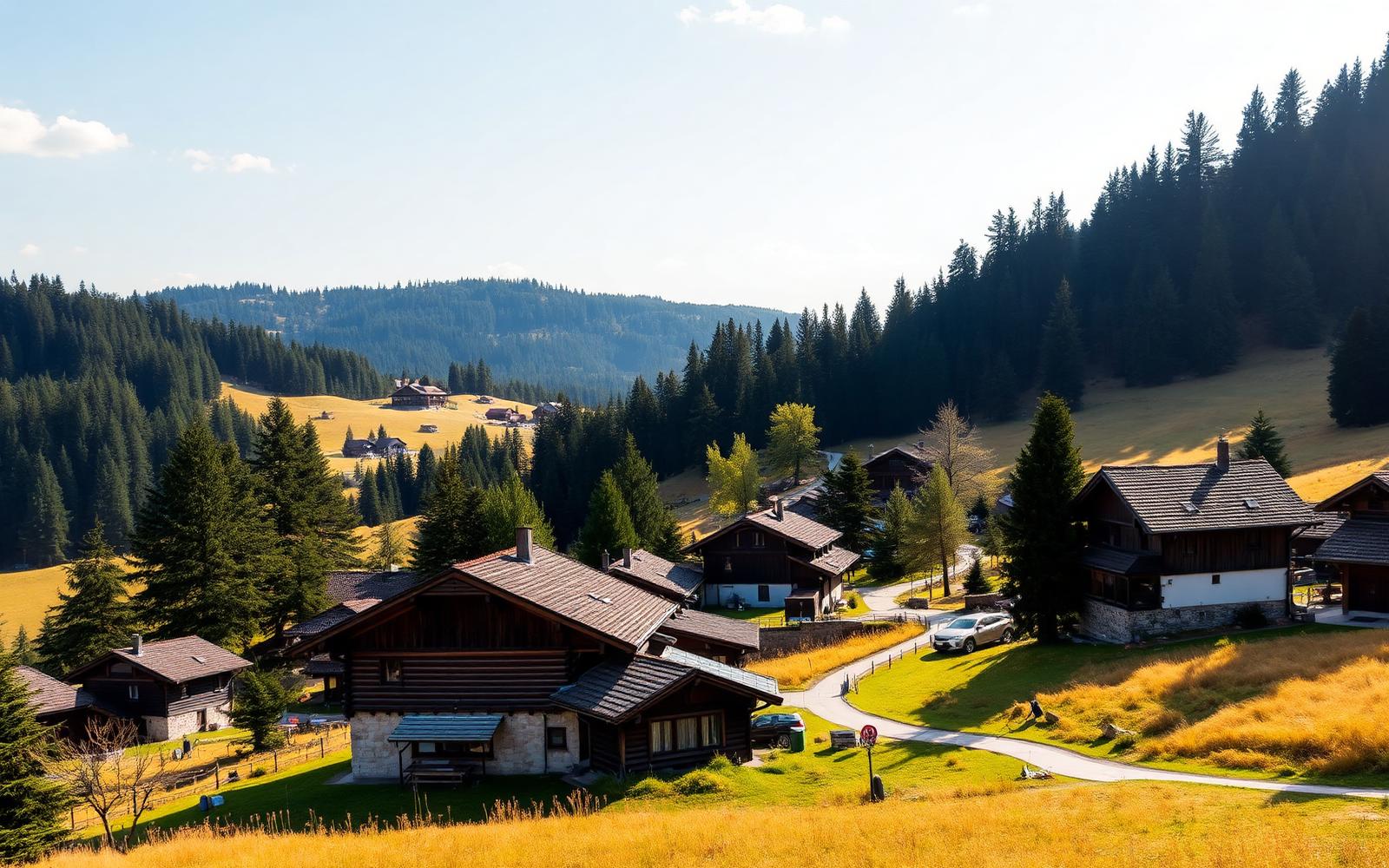 Zlatibor - Sirogojno, Stopića pećina, panorama planine